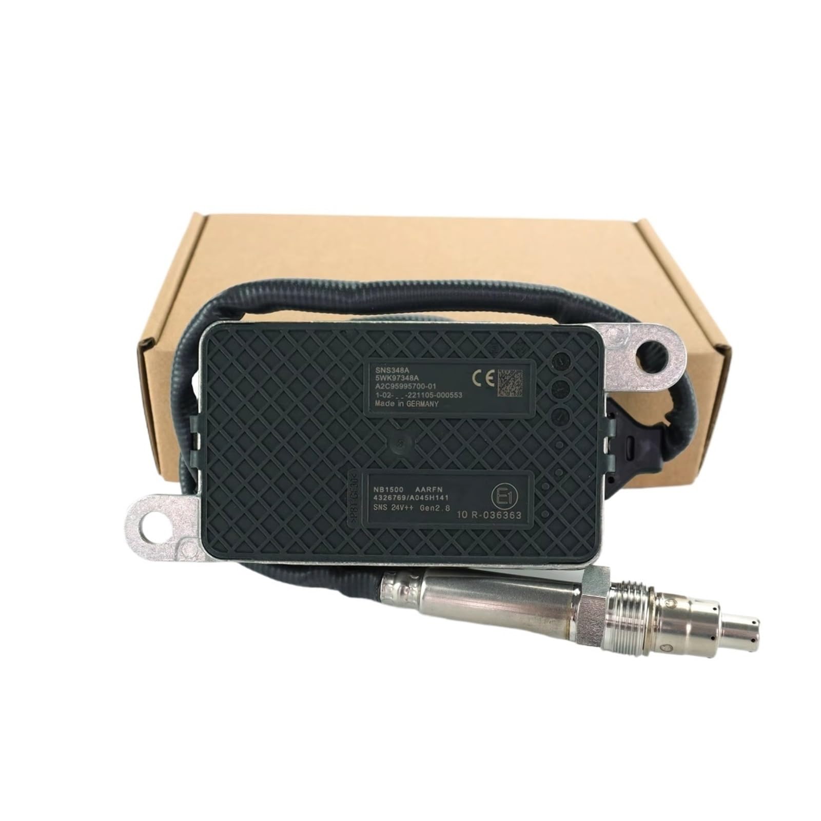 Stickoxidsensor Nox-Sensor 4326769 5WK9734 8A 2006243 2139930 1928760 1953530 Nox Sensor Stickstoff Oxid Nox Sensor Für DAF Für Cummins CF XF F7 LKW 24V Stickoxid-Nox-Sensor Stickoxidsensor Nox-Sensor 4326769 5WK9734 8A 2006243 2139930 1928760 1953530 Nox Sensor Stickstoff Oxid Nox Sensor Für DAF Für Cummins CF XF F7 LKW 24V Stickoxid-Nox-Sensor von QINSHU