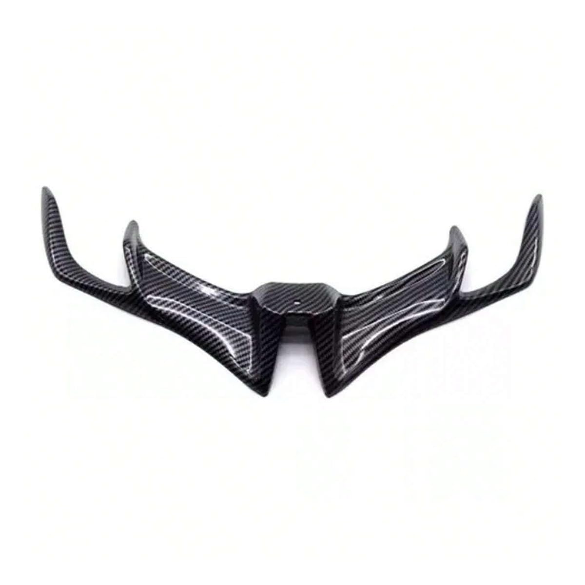 Motorrad Verkleidungs Panel 1pc Carbon Fiber Motorrad Front Verkleidung Winglet Spoiler Deflektor, Lufteinlass Abdeckung Und Unteren Schutz Protector Für Die Meisten M Motorrad Verkleidungs Panel 1pc Carbon Fiber Motorrad Front Verkleidung Winglet Spoiler Deflektor, Lufteinlass Abdeckung Und Unteren Schutz Protector Für Die Meisten M von QINYUML