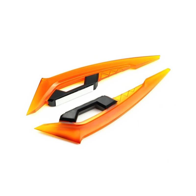 Motorrad Verkleidungs Panel Front Motorrad Verkleidung Winglets 1 Paar Universal Seite Spoiler Dynamische Flügel Aufkleber Motorrad Winglet Aerodynamische von QINYUML
