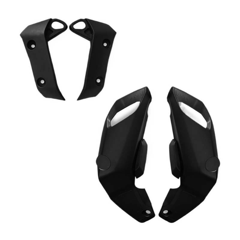 Motorrad Verkleidungs Panel Kraftstofftank-Seitenabdeckungsverkleidung für MT-07 für FZ-07 2018 2019 2020 Motorrad-Kühlerseitenplattenschutz von QINYUML