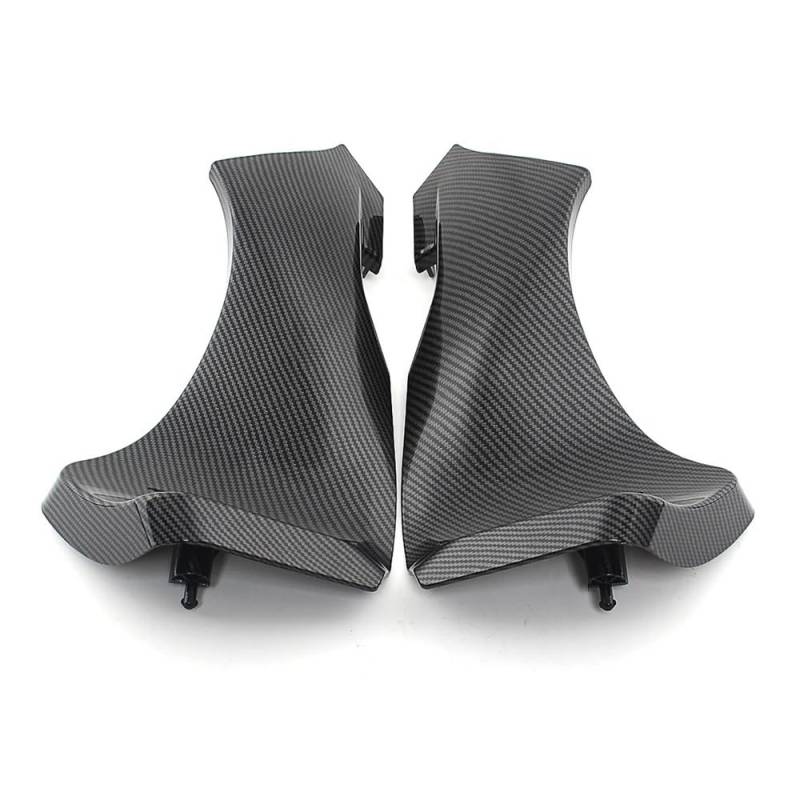 Motorrad Verkleidungs Panel Motorrad Obere Vorderrohrseite Luftkanalabdeckung Verkleidungsverkleidung Carbon Look Zubehör Für NI&nja ZX6R 2005-2006 von QINYUML