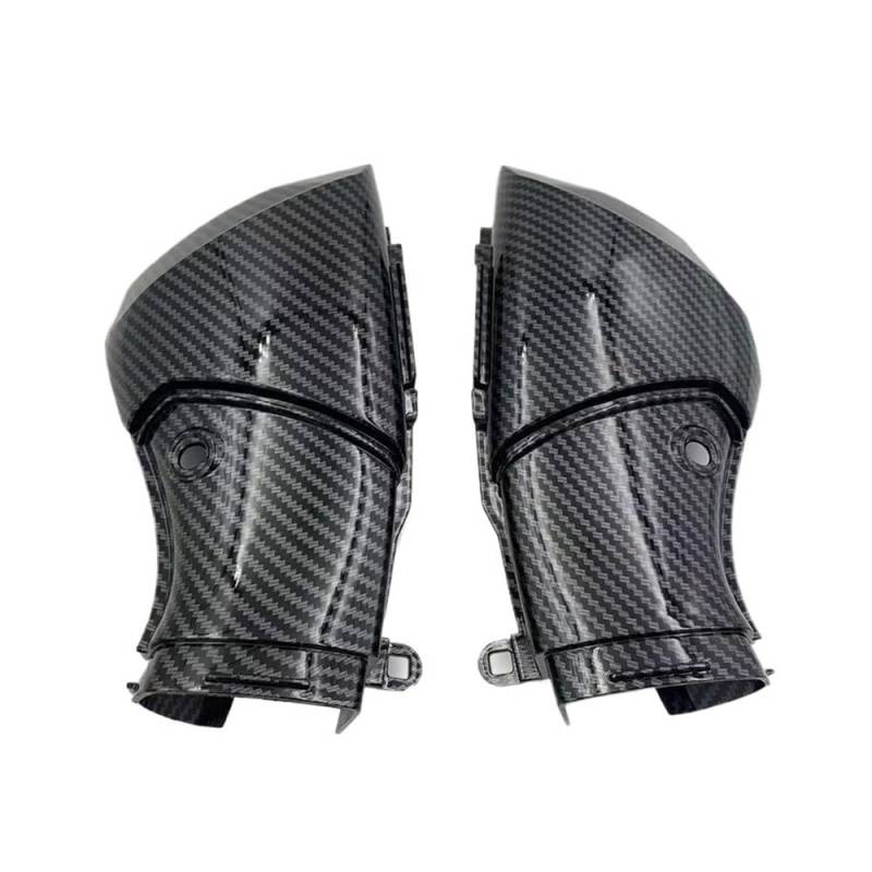 Motorrad Verkleidungs Panel Motorradteile Seitenwand Vorne Kohlefaserfarbe Lufteinlass Kühlerabdeckung Verkleidung Für YZF R1 2009 2010 2011 2012 2013 2014 von QINYUML