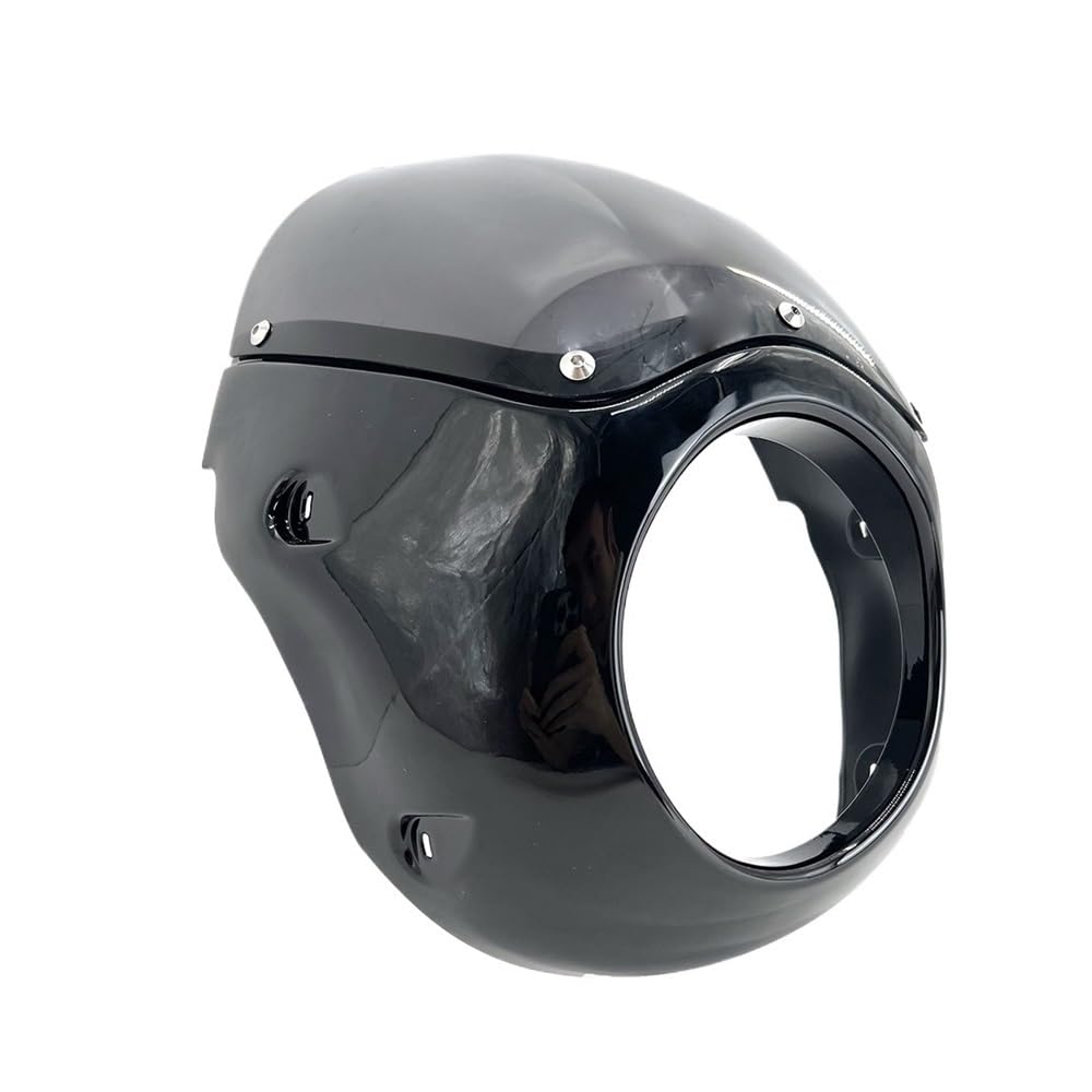 Motorrad Verkleidungs Panel Scheinwerfer-Schirmverkleidung, Motorrad-Frontscheinwerferabdeckung, Retro-Nasenverkleidung für Trident 660 2021–2024, Modifikation Motorrad Verkleidungs Panel Scheinwerfer-Schirmverkleidung, Motorrad-Frontscheinwerferabdeckung, Retro-Nasenverkleidung für Trident 660 2021–2024, Modifikation von QINYUML