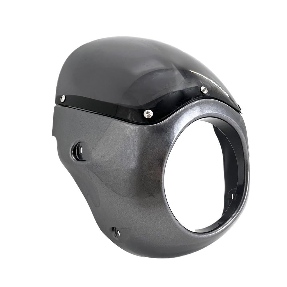 Motorrad Verkleidungs Panel Scheinwerfer-Schirmverkleidung, Motorrad-Frontscheinwerferabdeckung, Retro-Nasenverkleidung für Trident 660 2021–2024, Modifikation Motorrad Verkleidungs Panel Scheinwerfer-Schirmverkleidung, Motorrad-Frontscheinwerferabdeckung, Retro-Nasenverkleidung für Trident 660 2021–2024, Modifikation von QINYUML