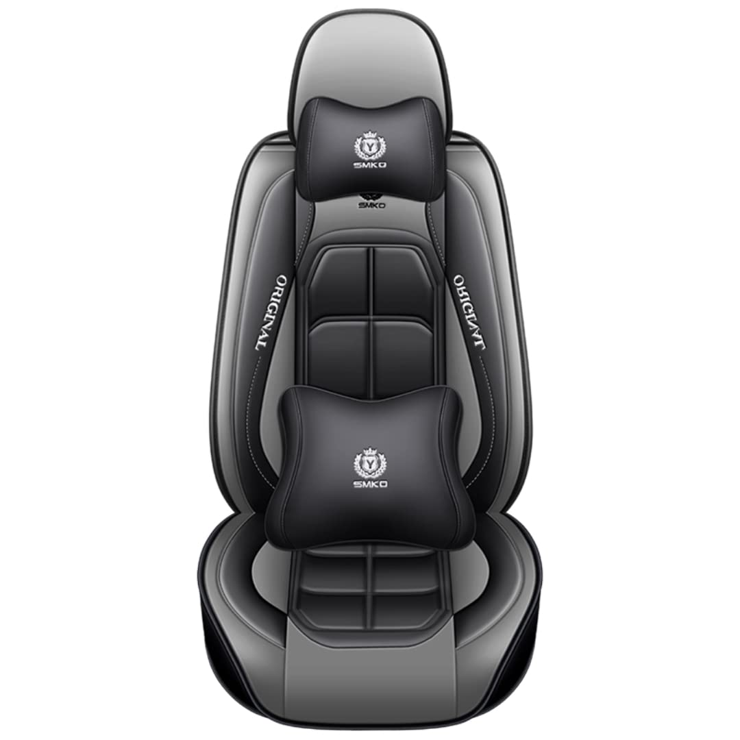 QIOZO Autositzbezüge sind geeignet für Mercedes Benz SLA-Class CSC-Class GLA 220d GLA 250 GLA UK-Version GLA 260 GLA 200 GLA 220 Auto Zubehör/Grau Deluxe QIOZO Autositzbezüge sind geeignet für Mercedes Benz SLA-Class CSC-Class GLA 220d GLA 250 GLA UK-Version GLA 260 GLA 200 GLA 220 Auto Zubehör/Grau Deluxe von QIOZO