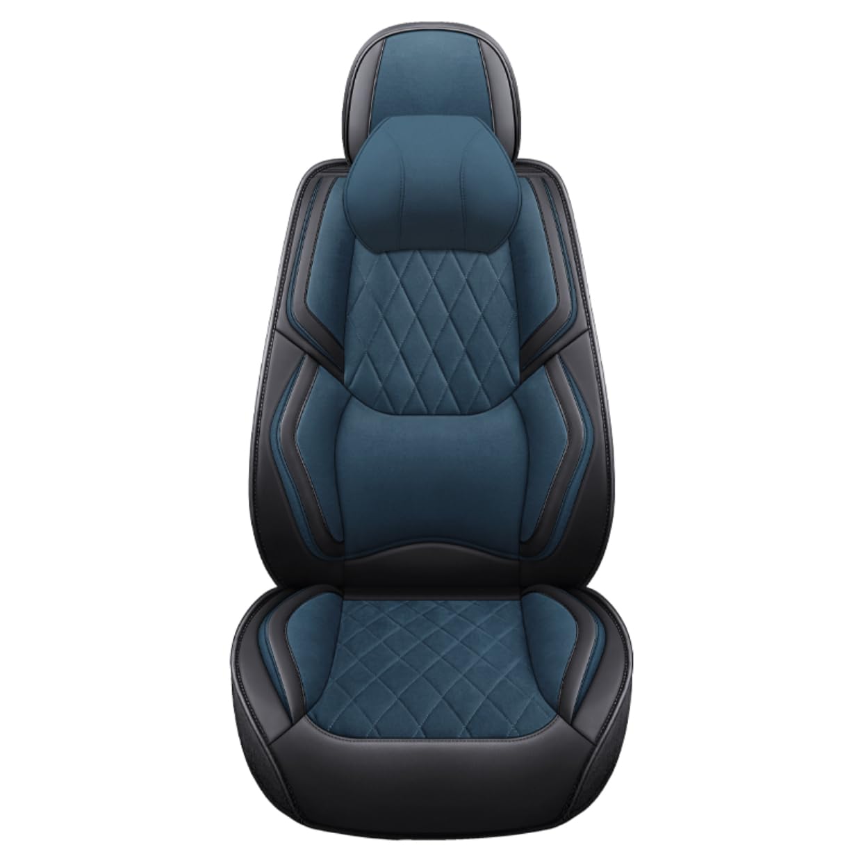 QIOZO Sitzbezüge Auto Autositzbezüge Universal Set für Ford Mustang F-150 Raptor Explorer Ranger 4-Trac Galaxy Escort Kuga Crown Victoria Auto Zubehör/Blue Luxury Edition QIOZO Sitzbezüge Auto Autositzbezüge Universal Set für Ford Mustang F-150 Raptor Explorer Ranger 4-Trac Galaxy Escort Kuga Crown Victoria Auto Zubehör/Blue Luxury Edition von QIOZO