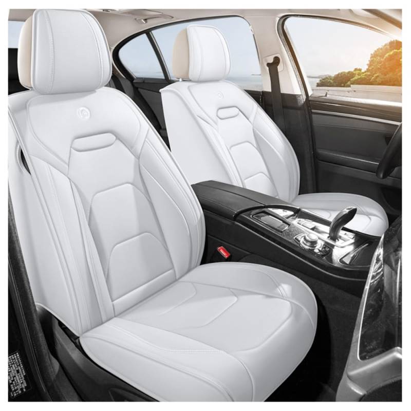 QIOZO ar Sitzbezüge, universell, vollständiges Set, für Benz C-Klasse C63S W205 C250d C205 C300 C205 C250d W205 C350e W205 Autoteile, wasserdicht, Grau von QIOZO