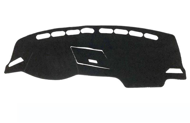 Abdeckungen & Schutz Für Armaturenbretter Für VW Für Tiguan MK2 2017 2018 2019-2023 Liner Anti-Slip Matte Dashboard Abdeckung Pad Sonnenschirm Teppich Dash Auto Zubehör Auto Dash Mat Pad(All Black B,L von QIPEVMLZ