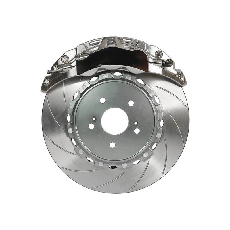 Auto Bremskolben Bremsensatz, mit gelochten und geschlitzten Scheiben für E90 E92 E90 E92 Feststellbremshebel(Brake Pads) von QIUYMGFG