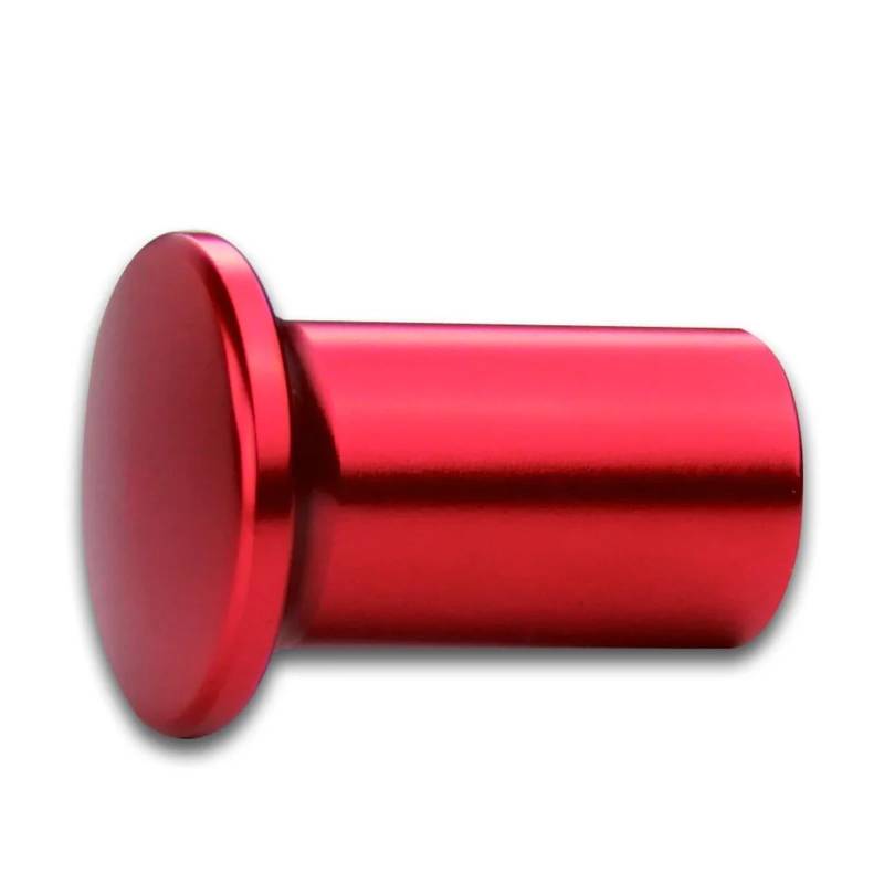 Auto Bremskolben Passend für Toyota GT86 Scion FRS Subaru BRZ E-Bremsgriff Bremse Drift Spin Drehknopf Knopf Hebel Schloss Abdeckung Feststellbremshebel(Red) von QIUYMGFG