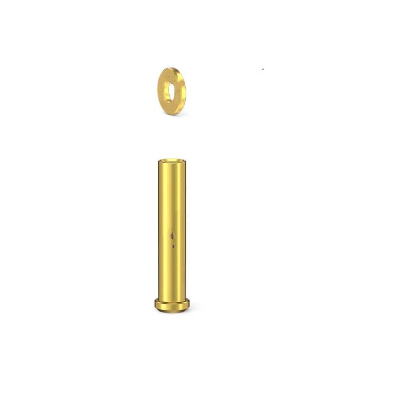Auto Bremskolben Rennrad Fahrrad Vorne Hinten Bremssattel C-bremse Pivot Mutter Befestigungs Schraube Bolzen Mit Scheibe M6 X10/15/20/25/30/40mm Feststellbremshebel(Golden 30mm) von QIUYMGFG