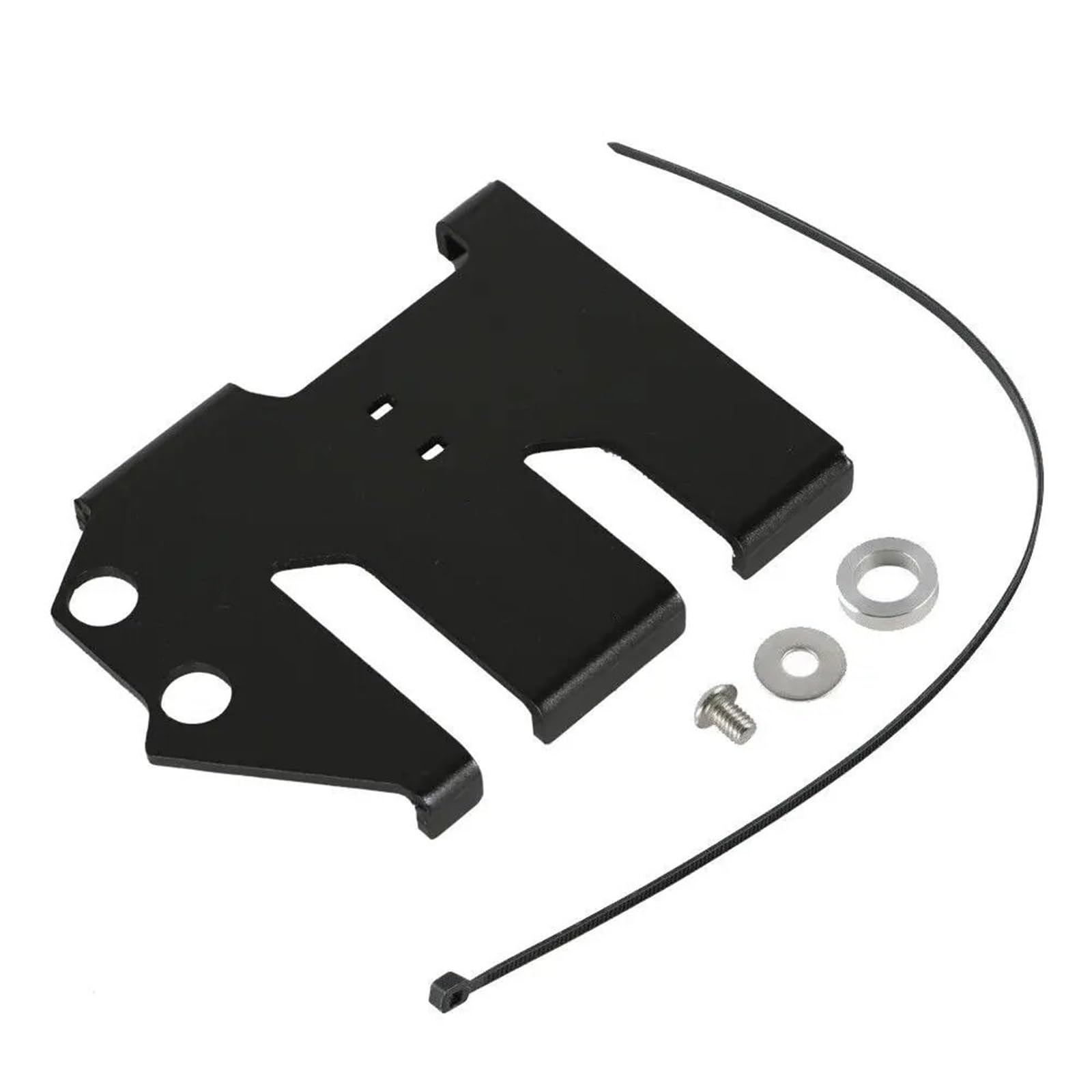 Motorrad Batterieabdeckung Motorrad CNC Batterieabdeckung Aluminium Schutzvorrichtung Zubehör Passend für Kawasaki KLR 650 KLR650 2008-2018 Seite Batterie Verkleidung Abdeckung(Black) von QIUYMGFG
