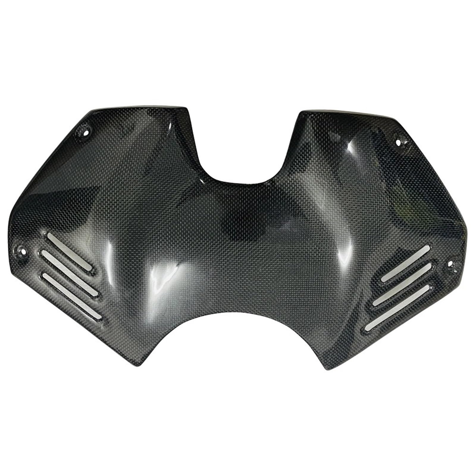 Motorrad Batterieabdeckung Passend für DUCATI Panigale V4 V4S V4R 2018–2021, Carbonfaser-Motorradzubehör, Kraftstofftank, Batterieabdeckung Seite Batterie Verkleidung Abdeckung(Light) von QIUYMGFG