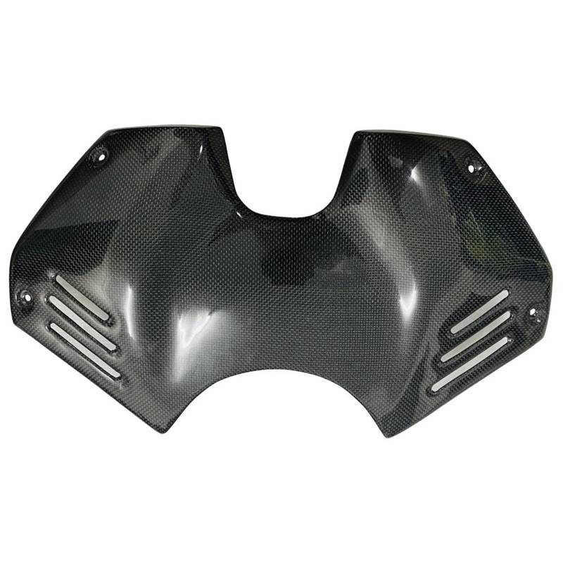 Motorrad Batterieabdeckung Passend für DUCATI Panigale V4 V4S V4R 2018–2021, Carbonfaser-Motorradzubehör, Kraftstofftank, Batterieabdeckung Seite Batterie Verkleidung Abdeckung(Light) von QIUYMGFG