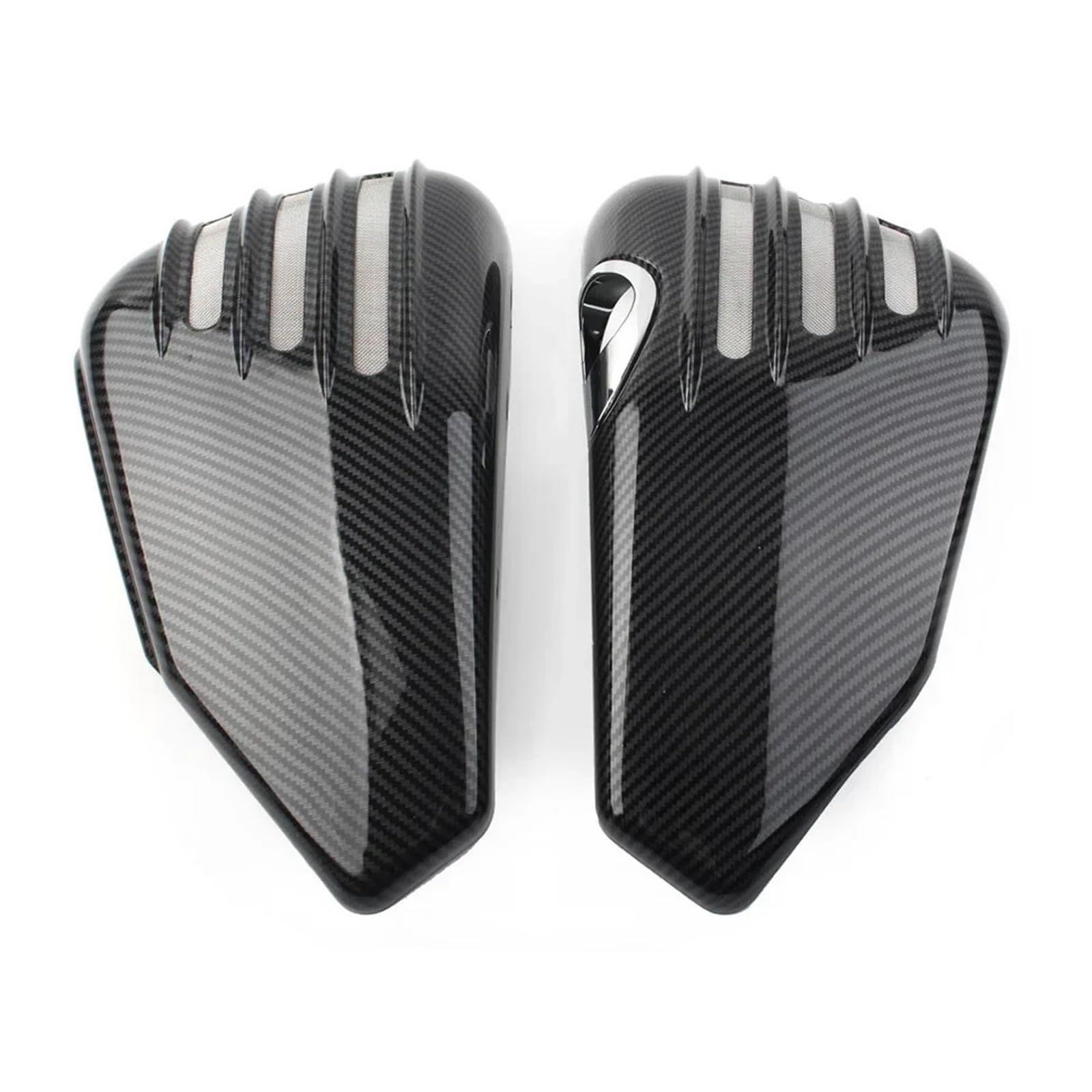 Motorrad Batterieabdeckung Passend für Harley Davidson Sportster Modelle XL 883 1200 2004-2010 2011 2012 2013 1 Paar Batterieseitenabdeckung Seite Batterie Verkleidung Abdeckung(Carbon Fiber Pattern) Motorrad Batterieabdeckung Passend für Harley Davidson Sportster Modelle XL 883 1200 2004-2010 2011 2012 2013 1 Paar Batterieseitenabdeckung Seite Batterie Verkleidung Abdeckung(Carbon Fiber Pattern) von QIUYMGFG