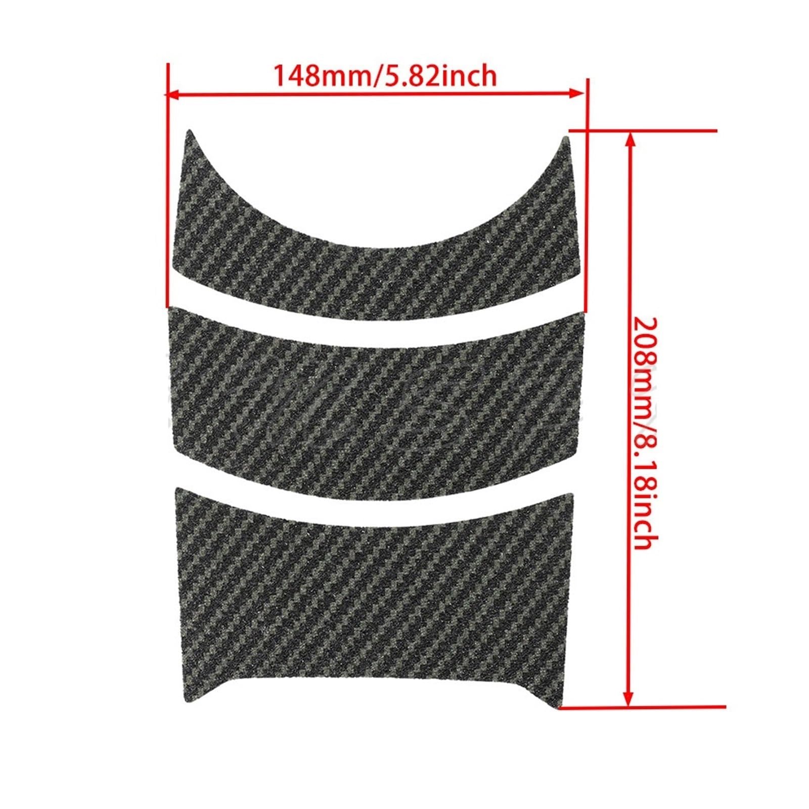 Motorrad Batterieabdeckung Passend für Honda CRF1000L Africa Twin 16-19 Motorrad Frosted Carbon-Look Kraftstofftank-Pad-Schutzaufkleber Tankdeckelabdeckung Seite Batterie Verkleidung Abdeckung(Tank Pa Motorrad Batterieabdeckung Passend für Honda CRF1000L Africa Twin 16-19 Motorrad Frosted Carbon-Look Kraftstofftank-Pad-Schutzaufkleber Tankdeckelabdeckung Seite Batterie Verkleidung Abdeckung(Tank Pa von QIUYMGFG