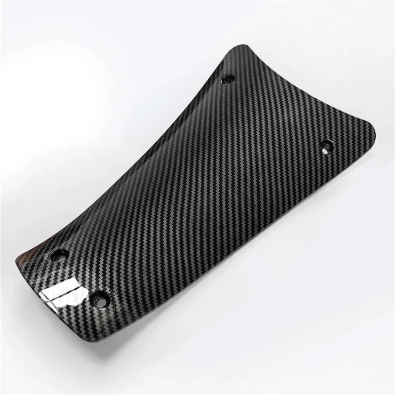Motorrad Batterieabdeckung Passend für Vespa Primavera 125/150, passend für Sprint 150 2018–2023, transparente Fußstützen-Batterieabdeckung für Roller Seite Batterie Verkleidung Abdeckung(Carbon-Look) von QIUYMGFG