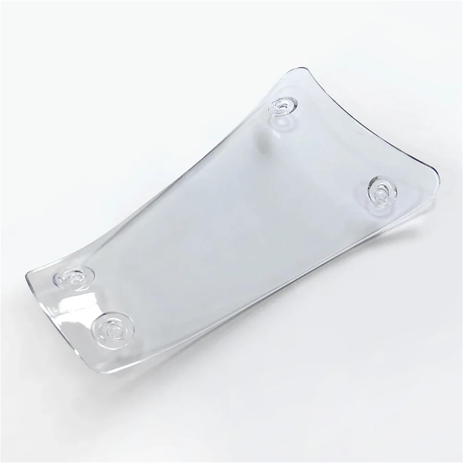 Motorrad Batterieabdeckung Passend für Vespa Primavera 125/150, passend für Sprint 150 2018–2023, transparente Fußstützen-Batterieabdeckung für Roller Seite Batterie Verkleidung Abdeckung(Clear) von QIUYMGFG