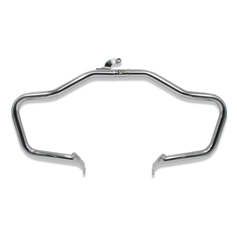 Motorrad Sturzbügel Fit Für BMW R 18 2021 2022 2023 R18B Motorrad Motor Stoßstange Autobahn Crash Guard Crash Bar Protector R18 Sturzbügel(Chrome) von QIUYMGFG