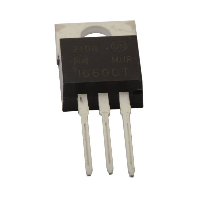 MUR1660CT U1660 Schnellwechseldiode TO-220 600V 16A FSC von QIYQTIG