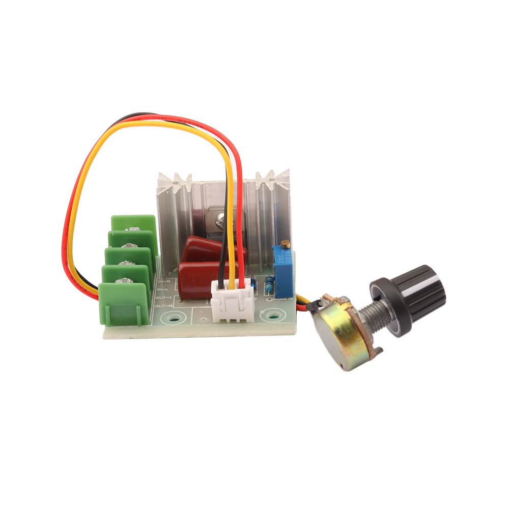 SCR Spannungsregler AC 50V-220V 2000W Motordrehzahlregler Gouverneur Thermostat Elektronische Einstellung Stabilisatormodul SCR Spannungsregler AC 50V-220V 2000W Motordrehzahlregler Gouverneur Thermostat Elektronische Einstellung Stabilisatormodul von QIYQTIG
