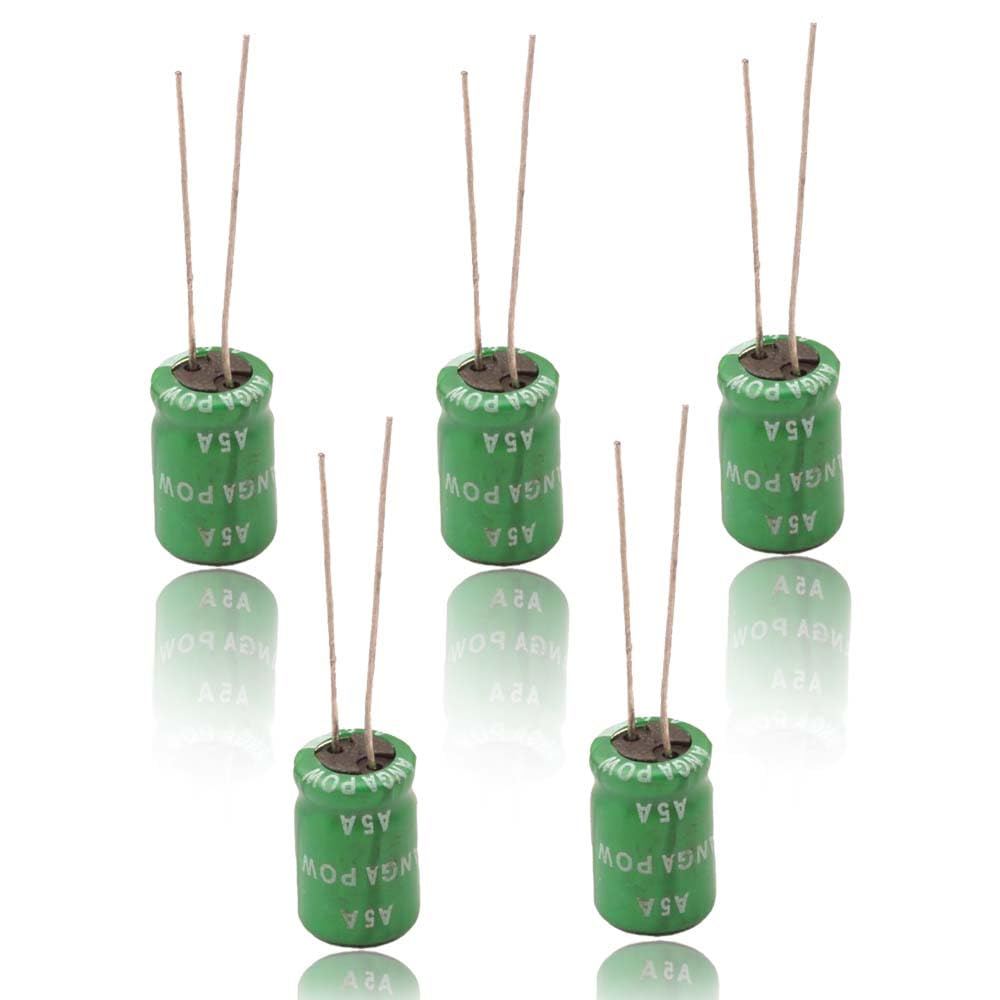 Superkondensator, 2,7 V, 1F, 8 x 12 mm, Farad-Kapazität, Wicklungstyp, 5 Stück Superkondensator, 2,7 V, 1F, 8 x 12 mm, Farad-Kapazität, Wicklungstyp, 5 Stück von QIYQTIG