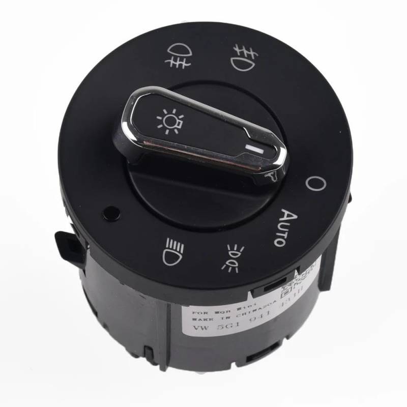 Auto Scheinwerfer Nebel Lampe Schalter Scheinwerfer Schalter Auto Zubehör Für Passat 2019 Für Bora 2020 von QJPGUHTV