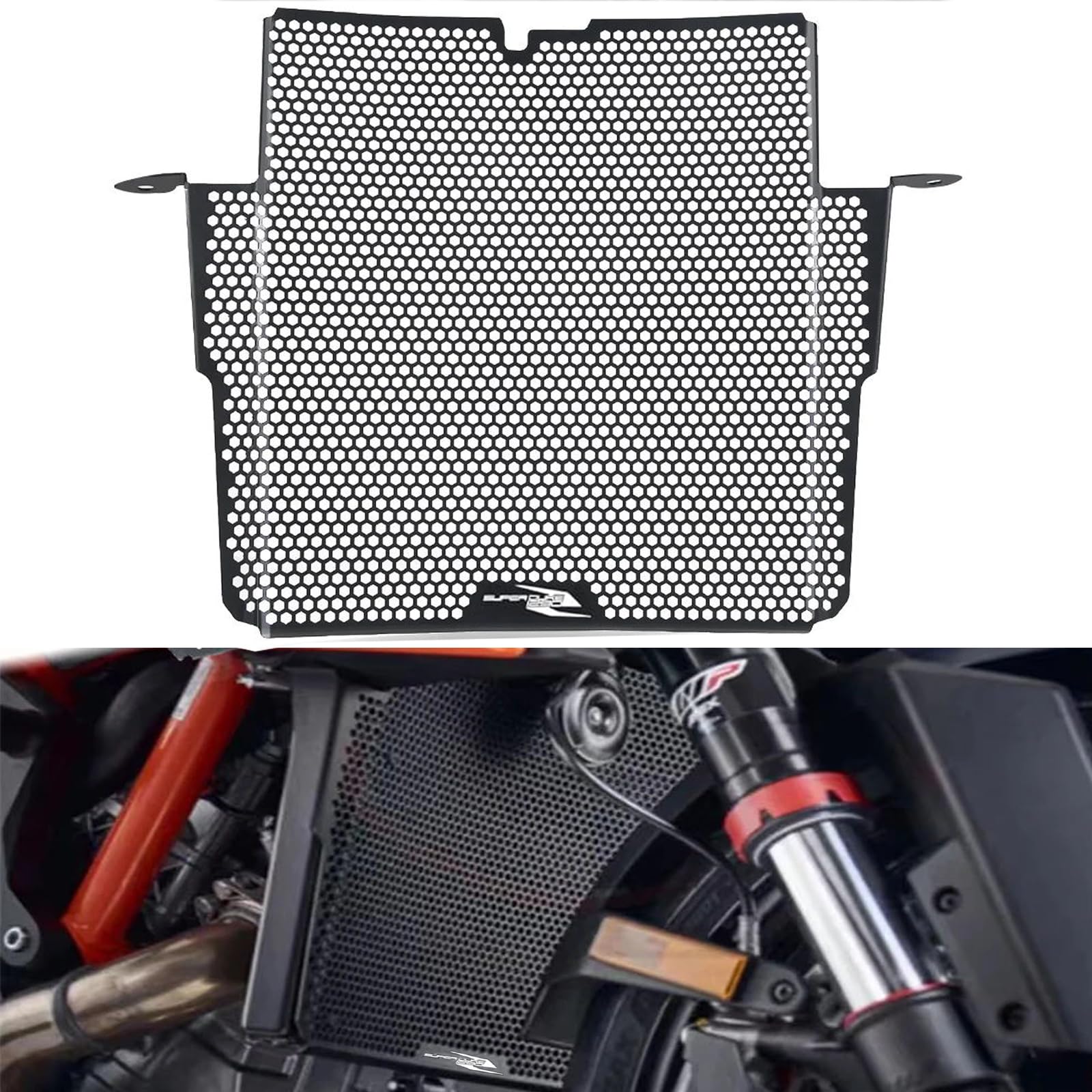 1290 Superduke R 2020-2023 Motorrad Kühlergrill Schutz für 1290 Super Duke RR 2021-2023 1290 Superduke R Evo 2022 2023 - Schwarz 1290 Superduke R 2020-2023 Motorrad Kühlergrill Schutz für 1290 Super Duke RR 2021-2023 1290 Superduke R Evo 2022 2023 - Schwarz von QJY-Motor Part-Store