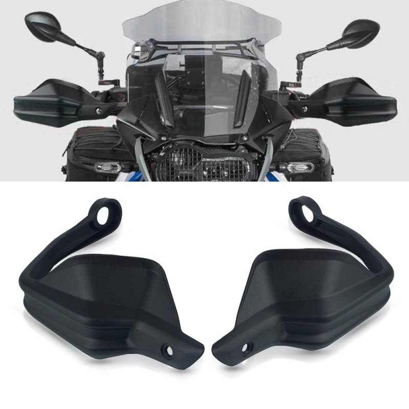2pcs Motorrad Handschutz Lenkergriffe schutz für NC700X NC750X 2014-2021 2022 2023 CB500X CB650F NC700X NC750S DCT Integra 750 CTX700 - Schwarz von QJY-Motor Part-Store