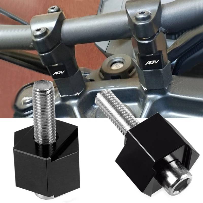 790 890 Adventure Moto Lenkergriffe Riser für Lenker 28 mm 1 1/8" CNC HandleBar Fat Bar Riser Mount für 790 Adventure/R/S 2018-2021 890 Adventure/R 2020-2021 von QJY-Motor Part-Store