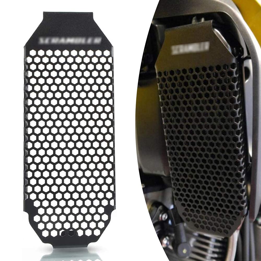 Ölkühlerschutz Oil Cooler Guard Für Ducati Scrambler 2015 2016 2017 2018 2019 2020 2021 Monster 797 2018-2020 von QJY-Motor Part-Store