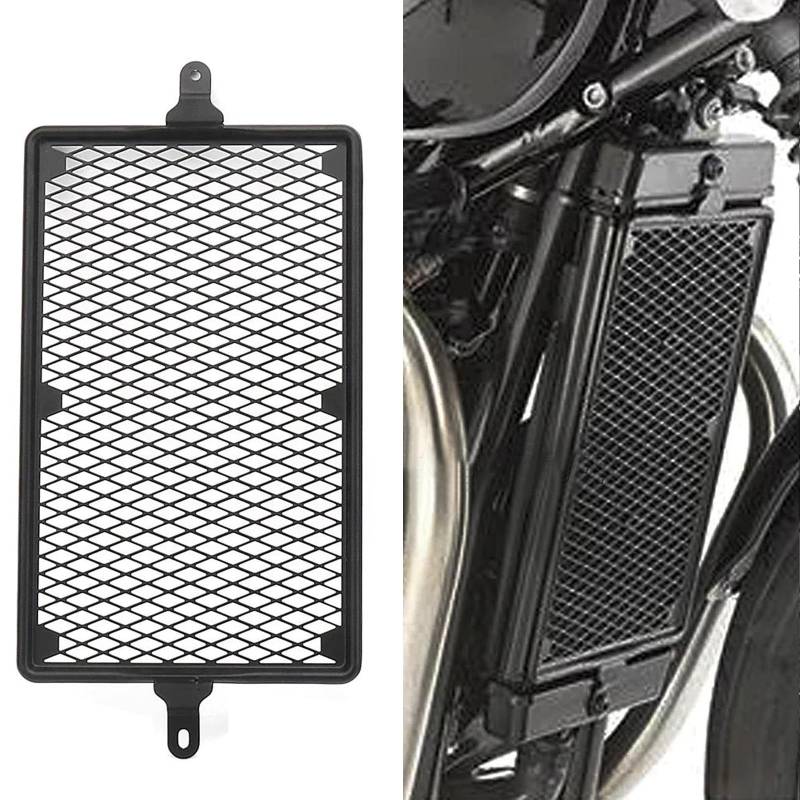 T&riumph Speed Twin 2019-2024 Motorrad Kühlergrill Schutz für Speed Twin 900 1200 2016-2021 2023 2024 2025 Bonneville T100 T120 / Street Scrambler/Street Cup/Thruxton RS - Schwrz von QJY-Motor Part-Store