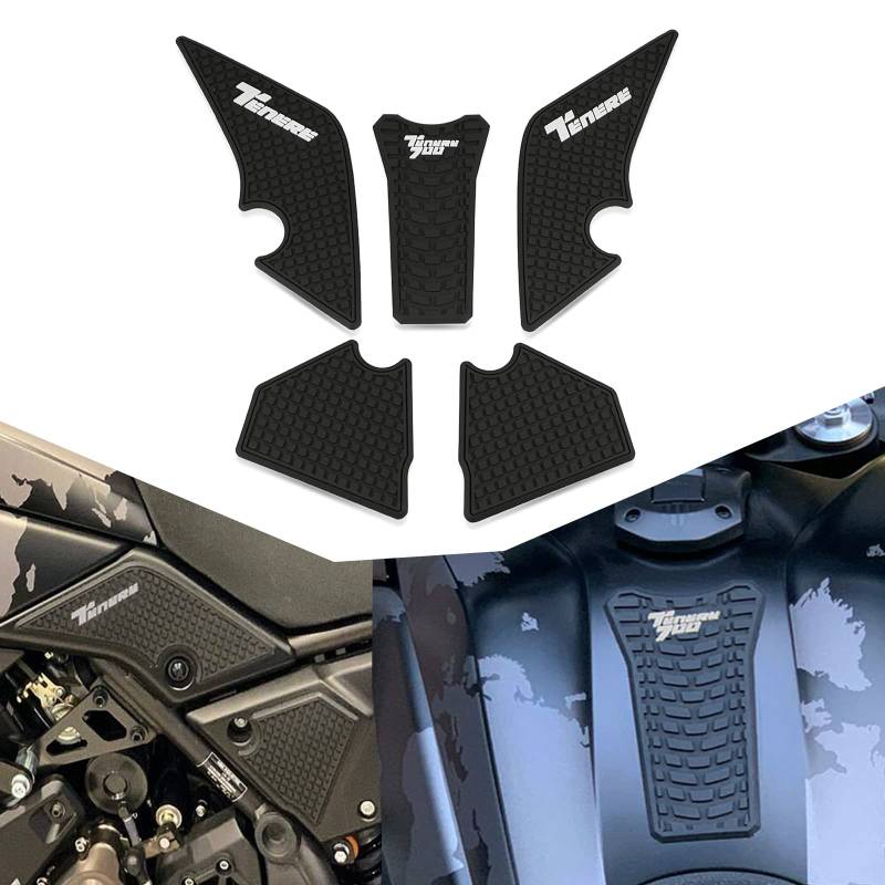 Tenere 700 T7 Tankaufkleber Tankschutz Set für Tenere 700 2019 Tenere 700 2020 Tenere 700 2021 Tenere 700 Rally 2019-2021 T7 2019 T7 2020 T7 2021 T7 2021 T7 7 Rally 2. 019-2021 von QJY-Motor Part-Store
