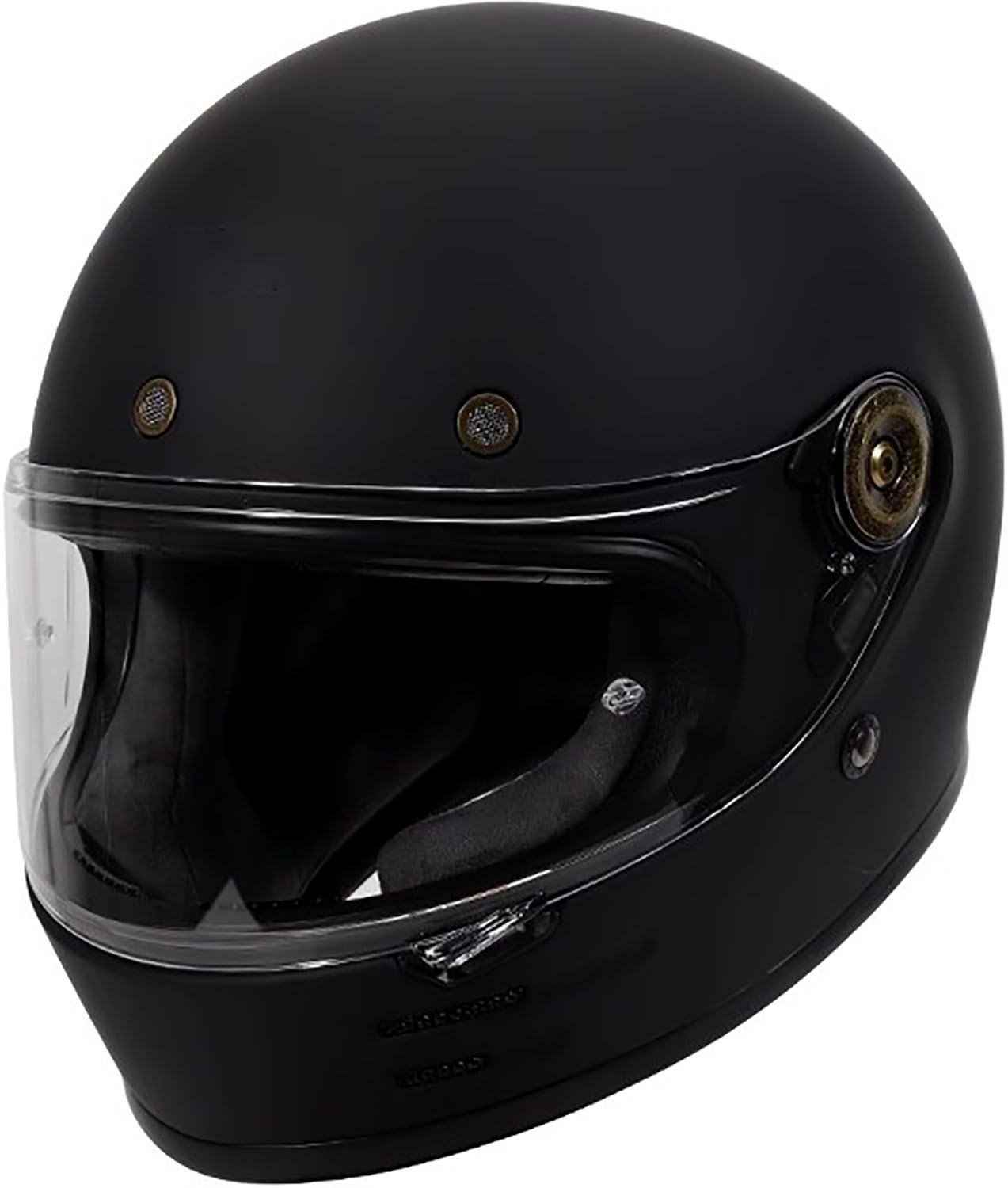 Vintage Integralhelm Motorrad Helm Motorradhelm mit Visier, Jethelme DOT/ECE-Zulassung Full Face Helme für Erwachsene Herren Damen F,4XL=64-65cm Vintage Integralhelm Motorrad Helm Motorradhelm mit Visier, Jethelme DOT/ECE-Zulassung Full Face Helme für Erwachsene Herren Damen F,4XL=64-65cm von QKBMFK