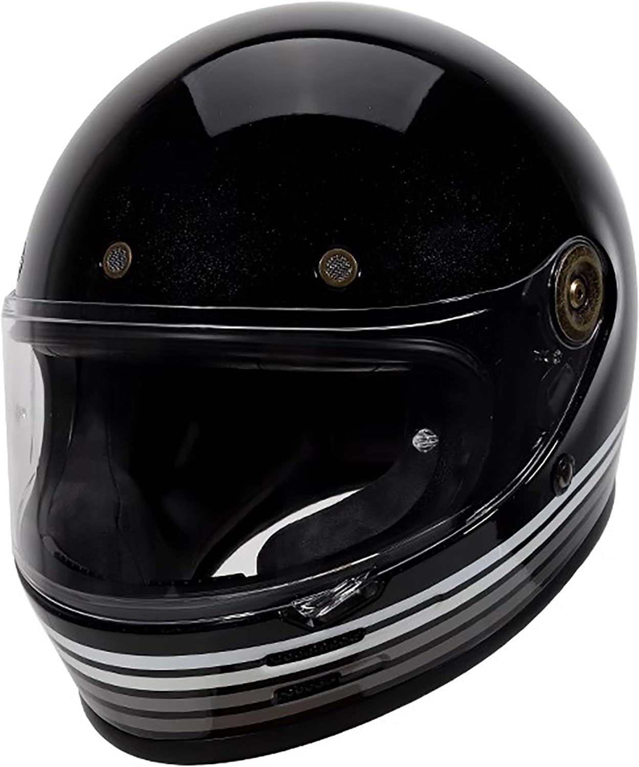 Vintage Integralhelm Motorrad Helm Motorradhelm mit Visier, Jethelme DOT/ECE-Zulassung Full Face Helme für Erwachsene Herren Damen J,4XL=64-65cm Vintage Integralhelm Motorrad Helm Motorradhelm mit Visier, Jethelme DOT/ECE-Zulassung Full Face Helme für Erwachsene Herren Damen J,4XL=64-65cm von QKBMFK