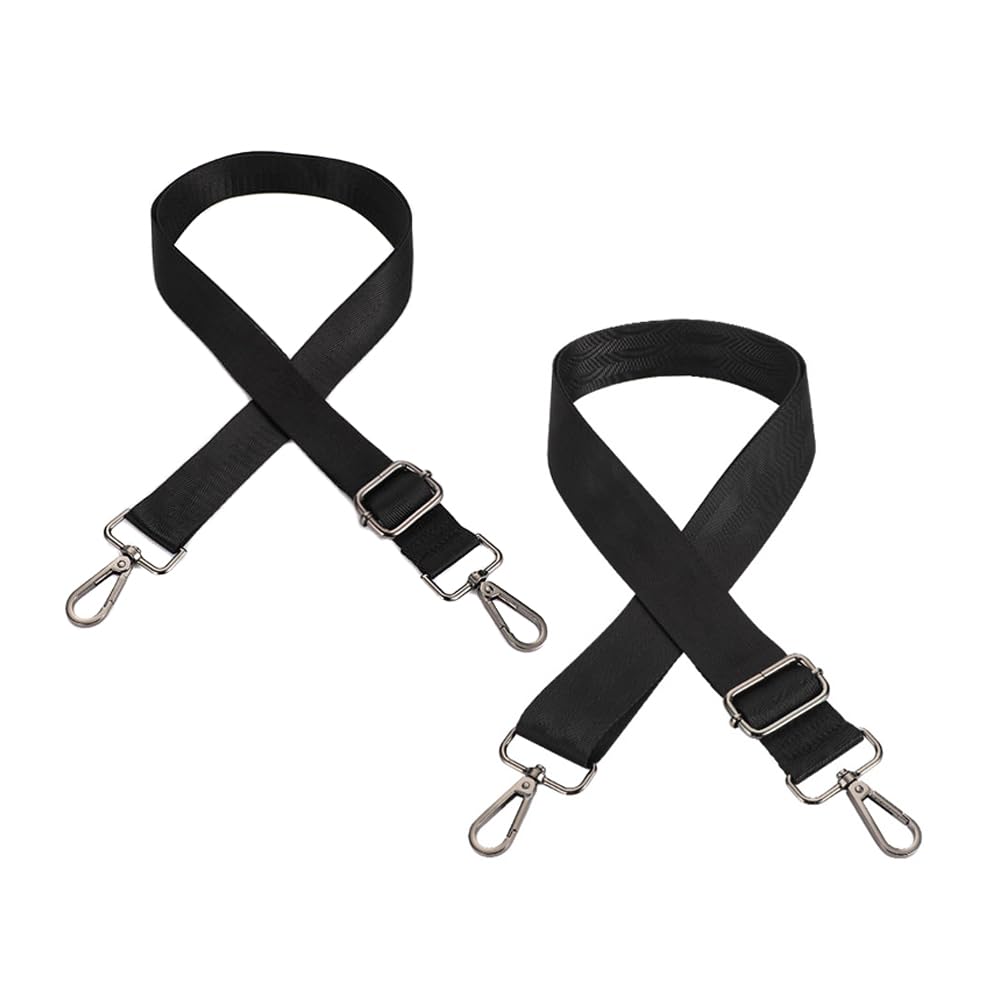 QKEPCY Taschengurt Zum Wechseln Bequemer aus Nylon Verstellbarer Schultergurt mit Karabiner für Taschen Umhängetasche Handtasche Damen und Herren Breiter Gurt QKEPCY Taschengurt Zum Wechseln Bequemer aus Nylon Verstellbarer Schultergurt mit Karabiner für Taschen Umhängetasche Handtasche Damen und Herren Breiter Gurt von QKEPCY