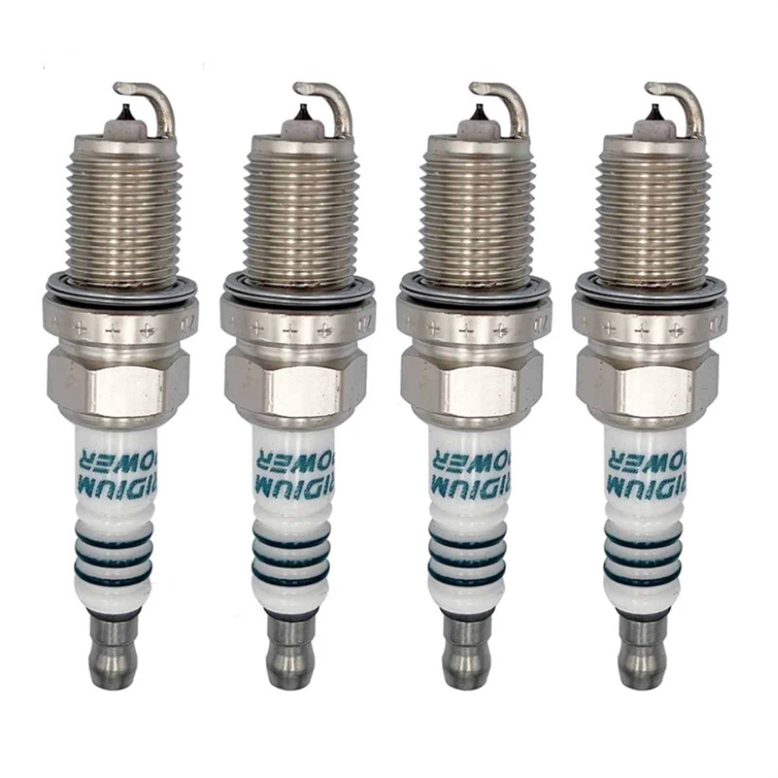 Iridium Power Zündkerzen IK16 5303 kompatibel mit Mercedes Benz Toyota Honda Nissan Hyundai Kia Auto-Zündsystem-Teile Automobil-Ersatz 4 Stück Iridium Power Zündkerzen IK16 5303 kompatibel mit Mercedes Benz Toyota Honda Nissan Hyundai Kia Auto-Zündsystem-Teile Automobil-Ersatz 4 Stück von QKFTCSDW