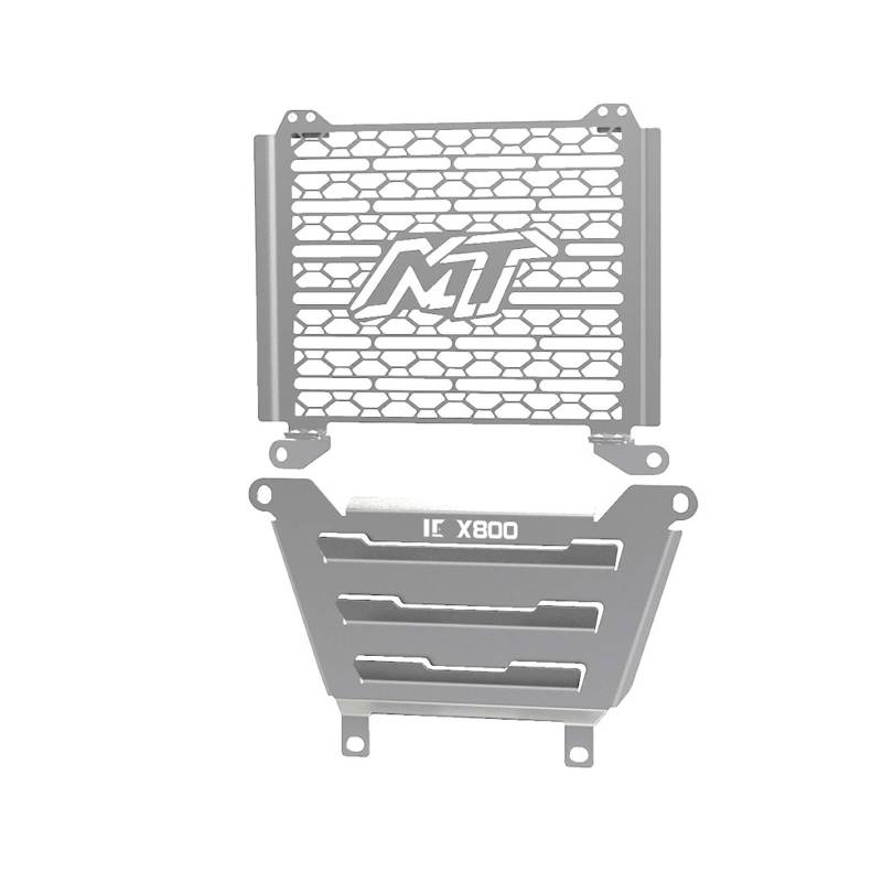Motorrad Schutzgitter Kühler Schutzgitterabdeckung Motorrad Kühler Schutz Skid Platte Abdeckung Set FÜR CFMOTO FÜR CF Moto 800 MT 800MT N39 Ibex 800 ST 2021 2022 2023 2024 2025 von QLKFTRVNH