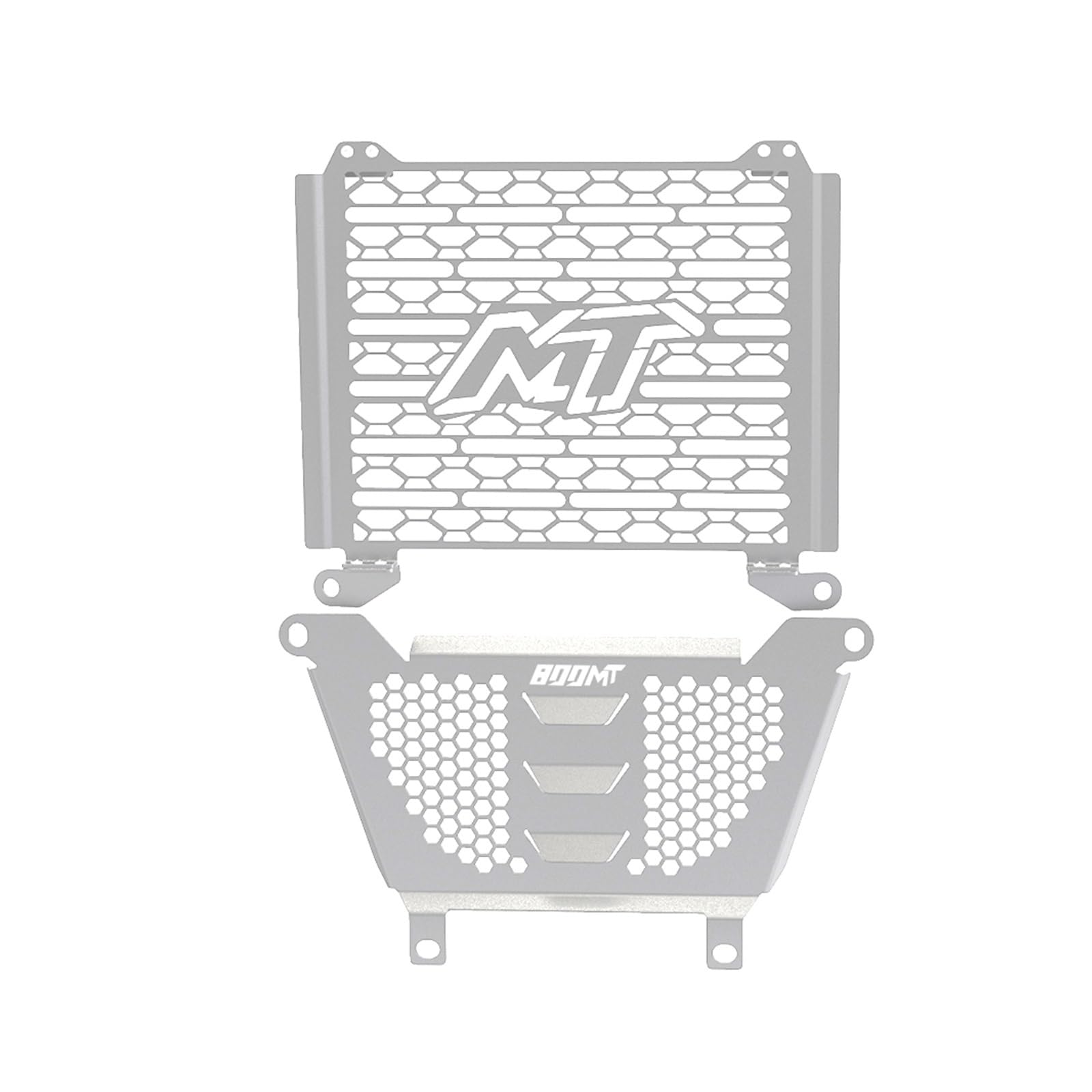 Motorrad Schutzgitter Kühler Schutzgitterabdeckung Motorrad Kühler Schutz Skid Platte Abdeckung Set FÜR CFMOTO FÜR CF Moto 800 MT 800MT N39 Ibex 800 ST 2021 2022 2023 2024 2025 von QLKFTRVNH