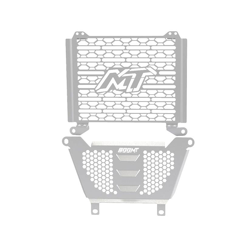 Motorrad Schutzgitter Kühler Schutzgitterabdeckung Motorrad Kühler Schutz Skid Platte Abdeckung Set FÜR CFMOTO FÜR CF Moto 800 MT 800MT N39 Ibex 800 ST 2021 2022 2023 2024 2025 von QLKFTRVNH
