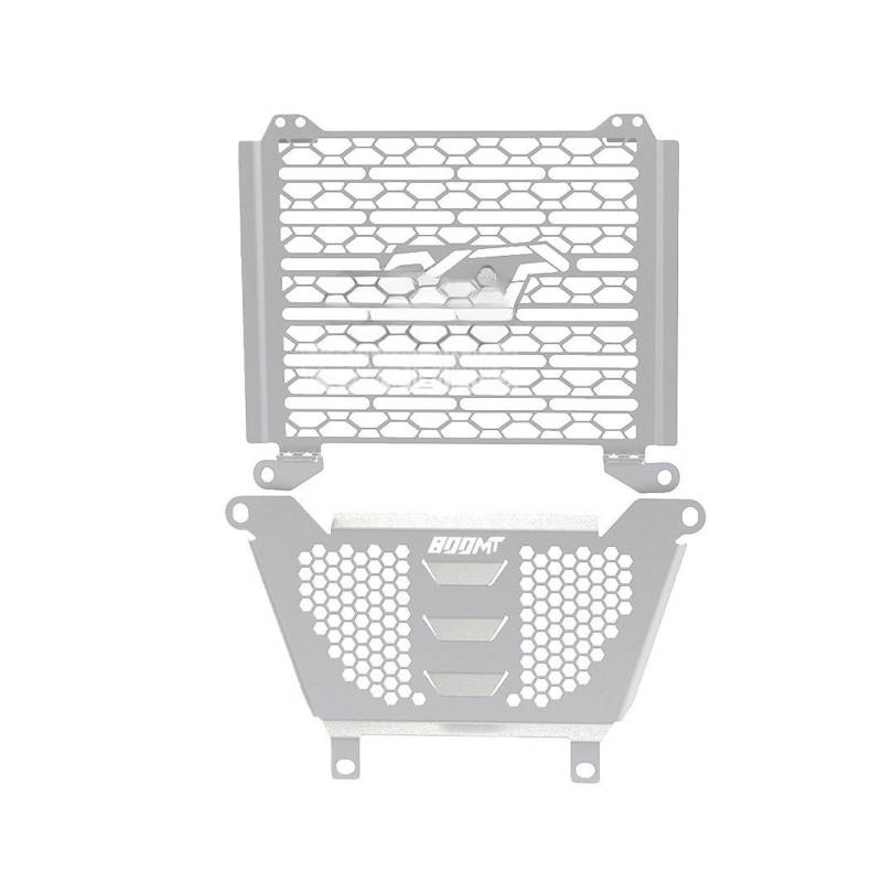 Motorrad Schutzgitter Kühler Schutzgitterabdeckung Motorradzubehör Kühlerschutz Motorschutzplatte Abdeckung Für CFMOTO 800MT 800 MT 800 2021 2022 2023 2024 2025 von QLKFTRVNH
