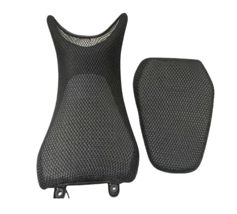 Motorrad Sitzbezug Für QJMOTOR SVT650 650 SVT Motorradzubehör Sitzkissenbezug Anti-Rutsch-Mesh-Gewebeschutz von QLKFTRVNH