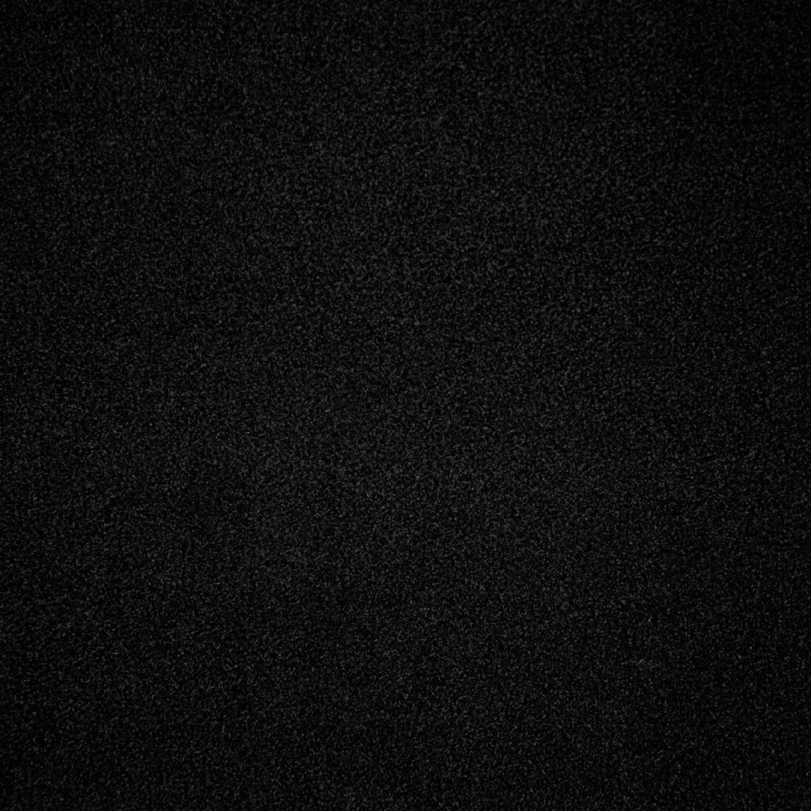 QLS Autoteppich zur Innenraumverkleidung Meterware 4 Farben (Schwarz, 25x100 cm) von QLS