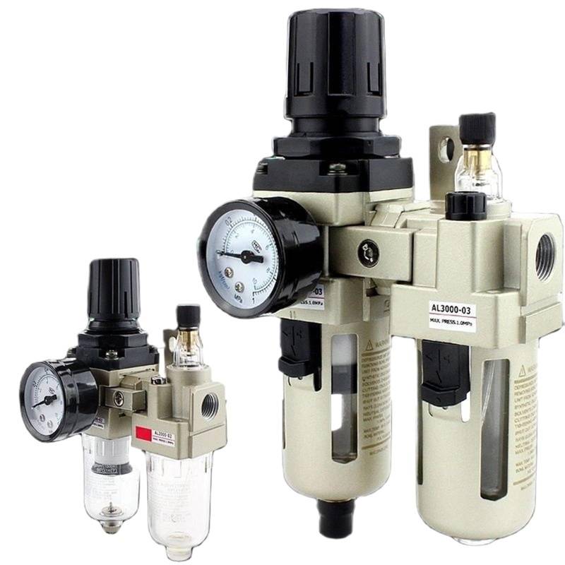 AC2010-02 AC3010-03 AC4010-04 Pneumatischer Druckregler Öl-Wasser-Abscheider Manuelle Entwässerung Kompressor Luftfilter(AC4010-06D) von QLYUEUI