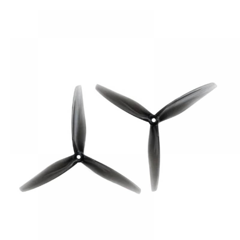 2 Paare 6045 6x4.5 3PC-Drohnen-Teile kompatibel mit 6-Zoll-FPV-Freestyle-Drohnen(2PAIRS CLEAR GRAY) von QMLQRGKF