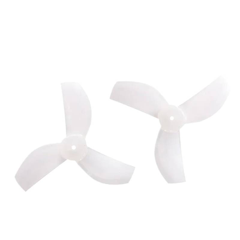 35 mm 3-Requisiten Kompatibel mit Tinywoop-Drohnen(4Pairs 3Blade White) von QMLQRGKF