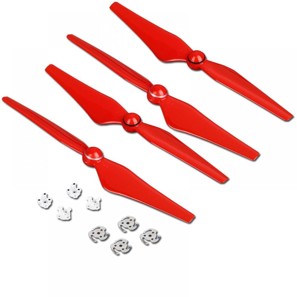 4PCS 9450S -Requisiten kompatibel mit verschiedenen Drohnenmodellen(RED) von QMLQRGKF