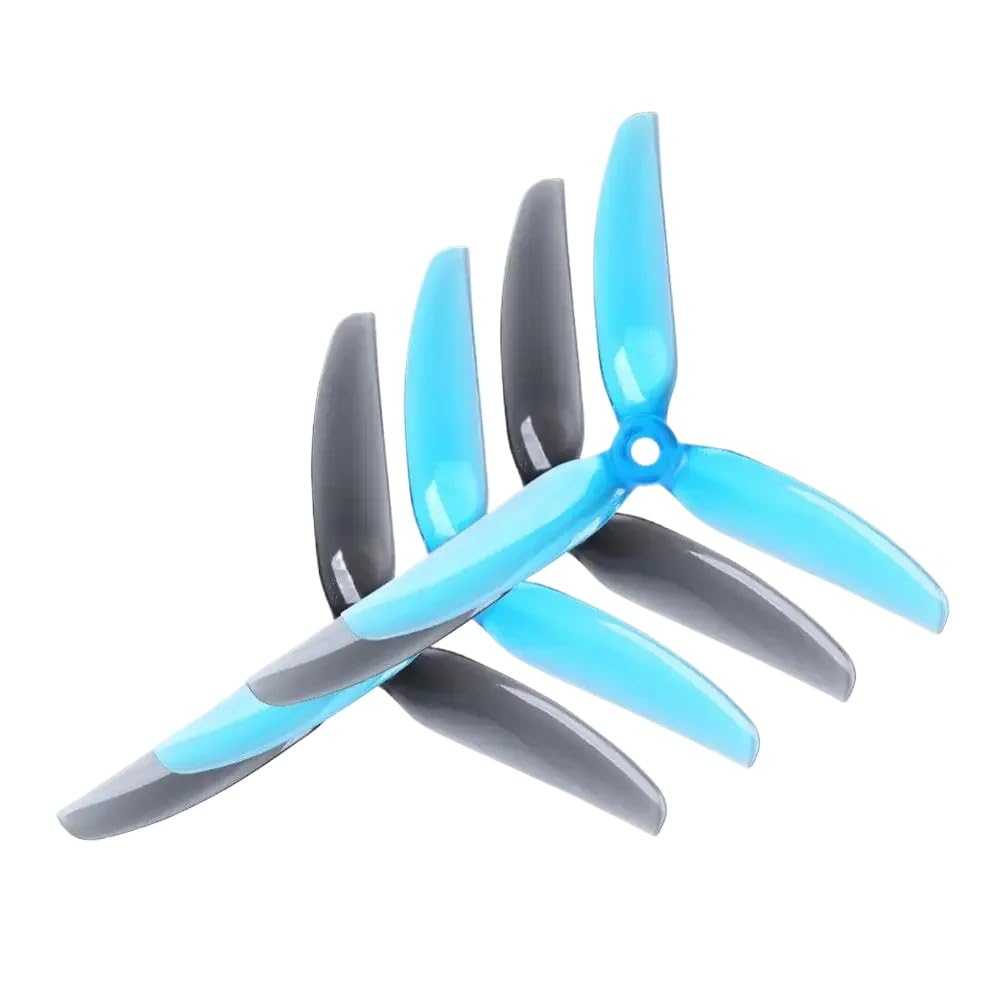 5 "3-Propeller Kompatibel mit FPV-Drohnen (5043 V2S)(2Pairs Blue) von QMLQRGKF
