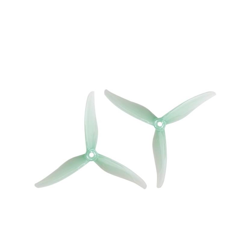 5 Zoll 3-CW CCW-Requisiten Kompatibel mit 2306 2207 Motoren(2 PAIRS GREEN) von QMLQRGKF