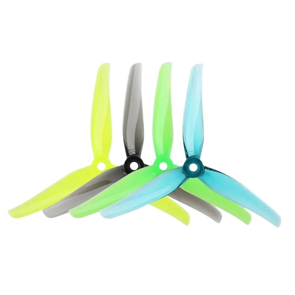 6 Paare Nazgul F5 5 Zoll 3-Requisiten kompatibel mit Xing-E 2207 Motor(6pairs F5 blue) von QMLQRGKF